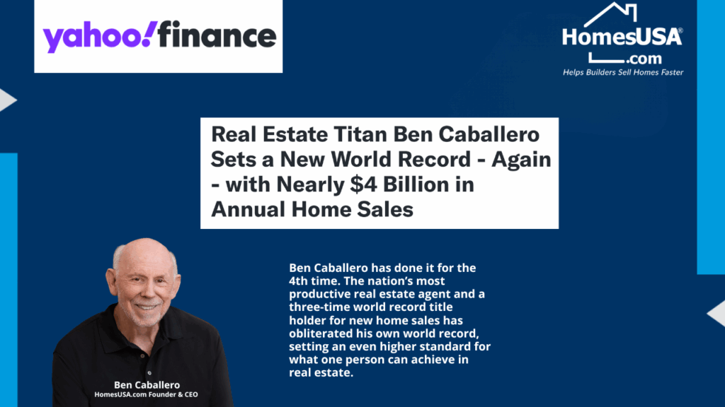 Ben Real Estate Titan New Rcord
