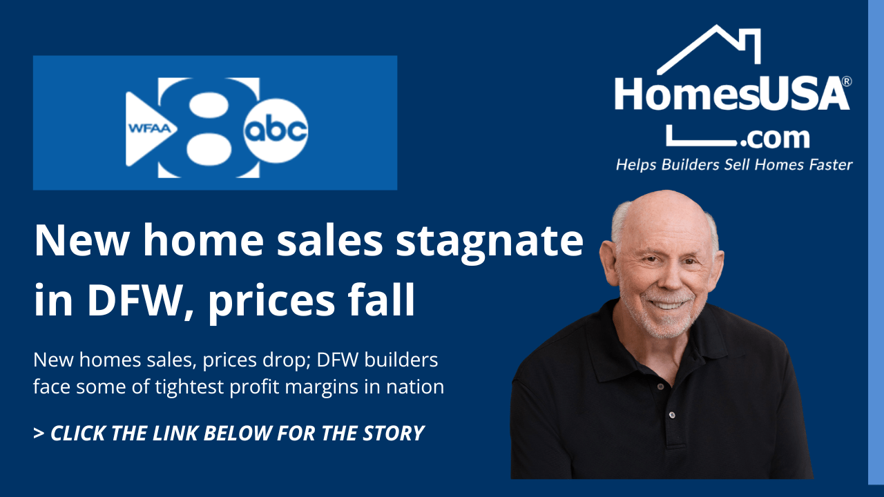 New Home Stagnate in DFW