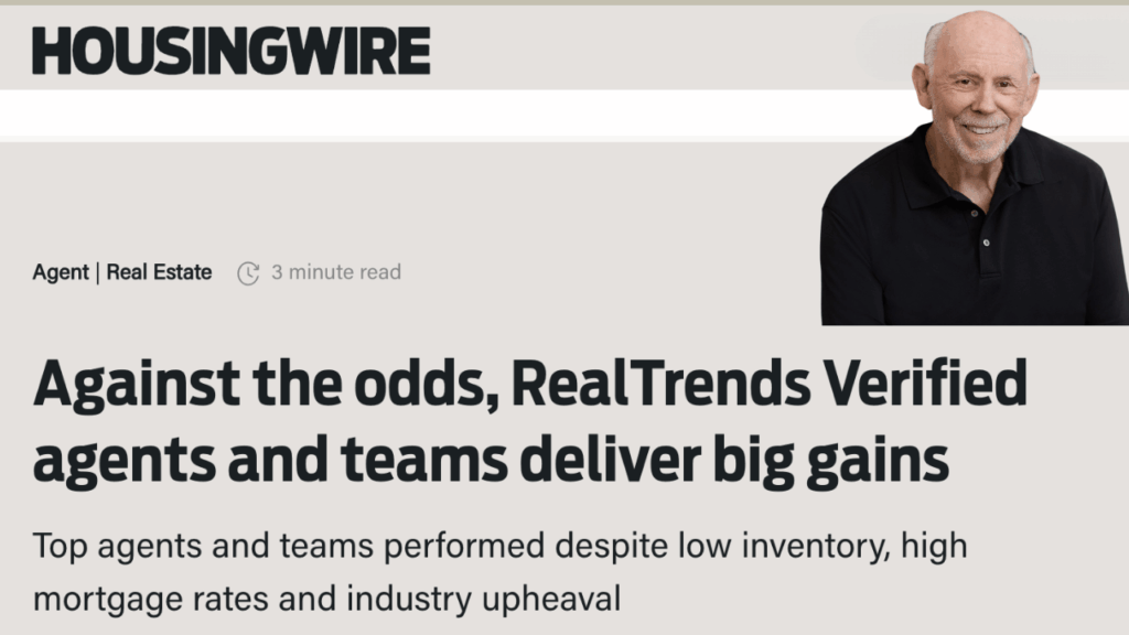 No. 1 Ranked RealTrends