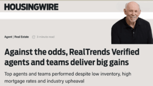 No. 1 Ranked RealTrends