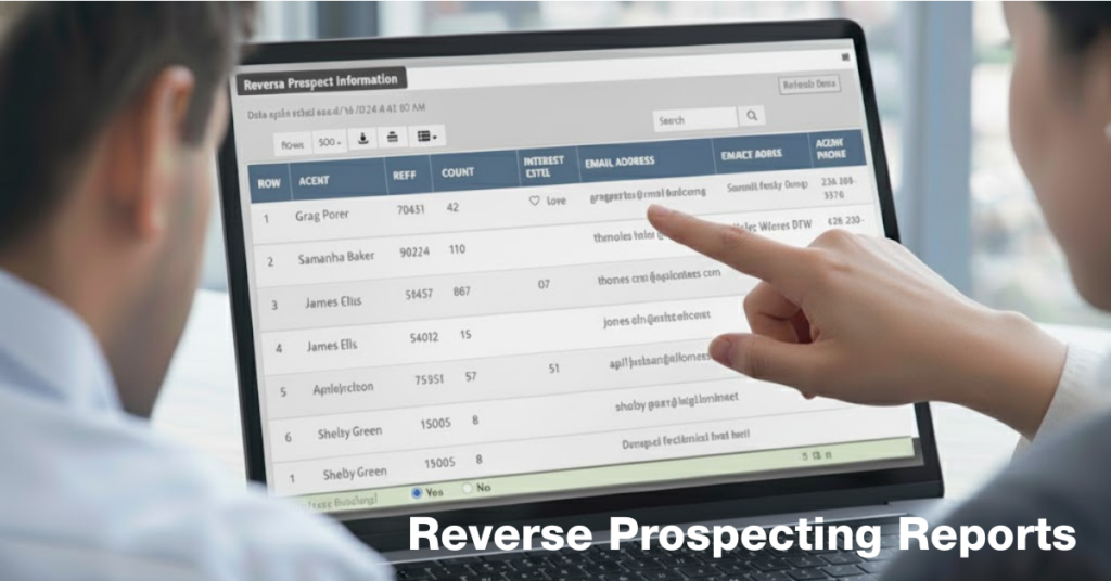 Reverse Prospecting Reports